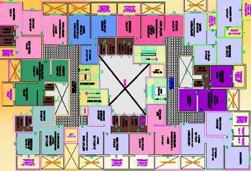 Floor Plan of Parvati Nandan in Chikhali, Pune - Image 201673