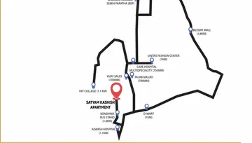 Location of Satyam Kashish Phase 2 - Image 201705