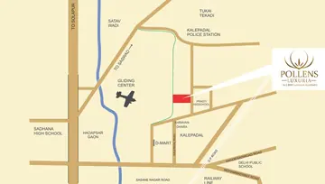Location of Siddhivinayak Pollens Luxuria - Image 201728