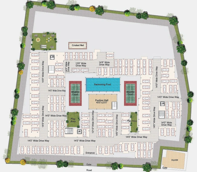 Master Plan of CBR Aakruti in Hoodi, Bangalore - Image 201761