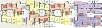 Floor Plan of Karan Goldcoast in Bavdhan, Pune - Image 201840
