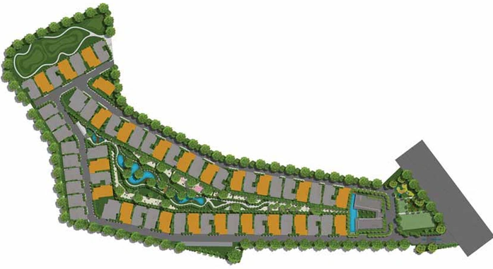 Master Plan of Raffles Park in Whitefield, Bangalore - Image 201933