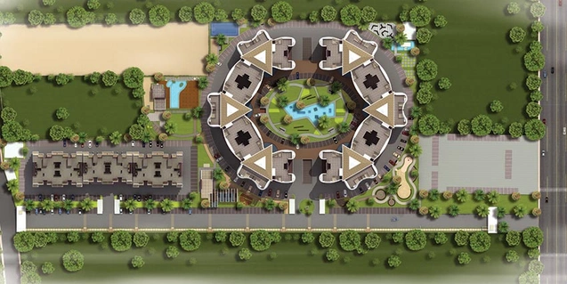 Master Plan of Gemini Grand Bay in Manjari Khurd, Pune - Image 202003