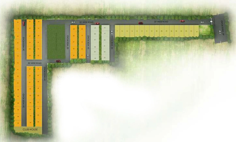 Master Plan of United Sunshine Signature in Sarjapur Road, Bangalore - Image 202055