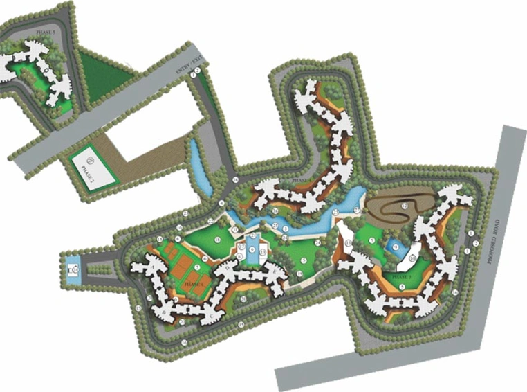 Master Plan of Kool Rising Landscapes in NIBM Annex, Pune - Image 202104