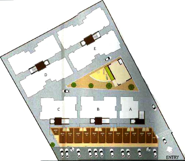 Master Plan of Shree Siddhnath Platinum in Waghodia Road, Vadodara - Image 202167