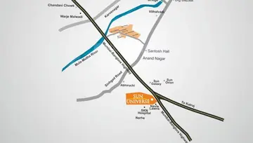 Location of Mittal Sun Universe - Image 202209