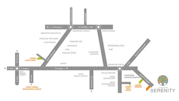 Location of Inner Urban Serenity - Image 202231