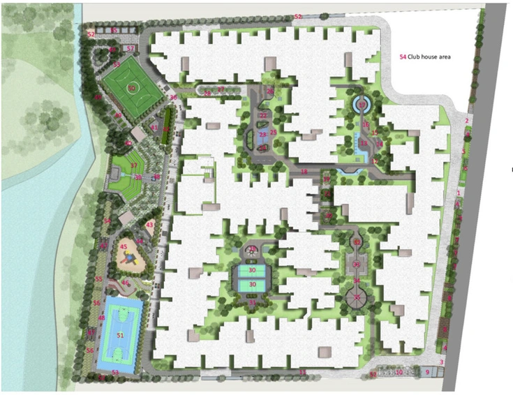 Master Plan of Nandi Meraki in Begur, Bangalore - Image 202282