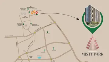 Location of Pruthvi Misty Park - Image 202303