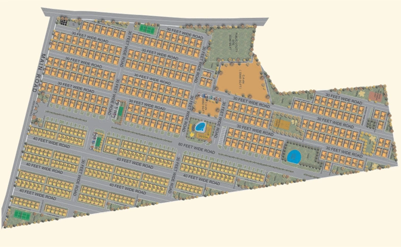 Master Plan of Pruksa Silvana in Bommenahalli, Bangalore - Image 202313