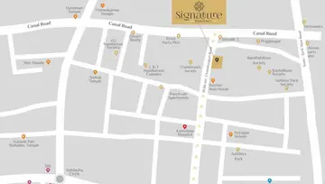 Location of Aashray Signature Residency - Image 202482