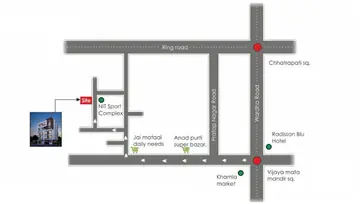 Location of Gruh Chhaya Sparsh 2 - Image 118672