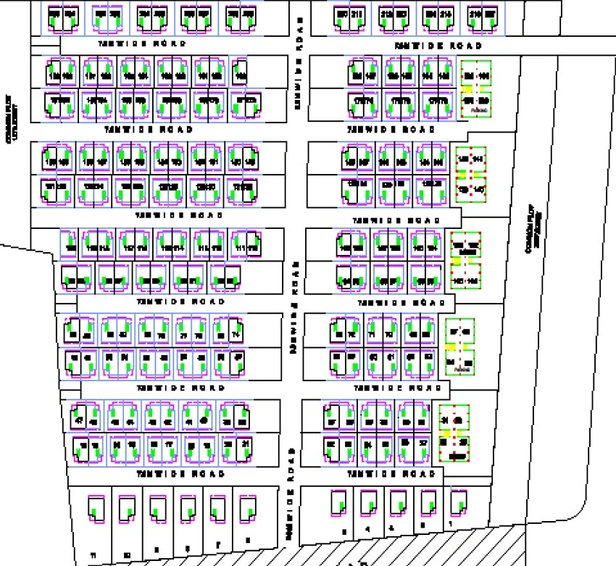 Master Plan of Savitaben Shubh Darshan Greens in Waghodia Road, Vadodara - Image 202599