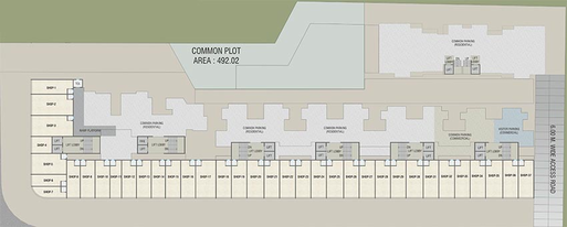 Master Plan of Shivam Shubham Resicom in Makarpura, Vadodara - Image 202608