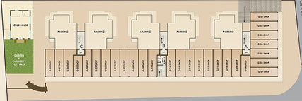 Master Plan of Shree Shreenath Avenue in Bhayli, Vadodara - Image 202619