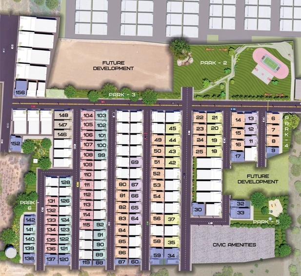 Master Plan of TBC Grand La Palazzo in Bommasandra, Bangalore - Image 202676