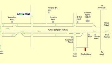 Location of Aditya Green Zone - Image 202695