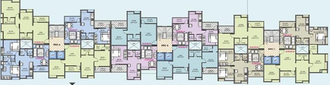 Floor Plan of Bora Ville in Kharadi, Pune - Image 202713