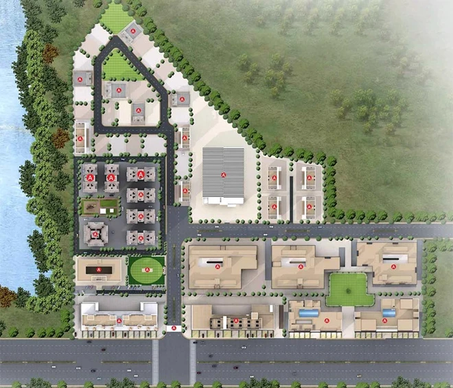 Master Plan of GDS Capital City in Nighoje, Pune - Image 202765