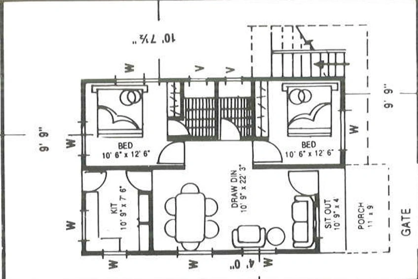 2 BHK Flat in Prajay BK Enclave in Miyapur, Hyderabad - Image 826860