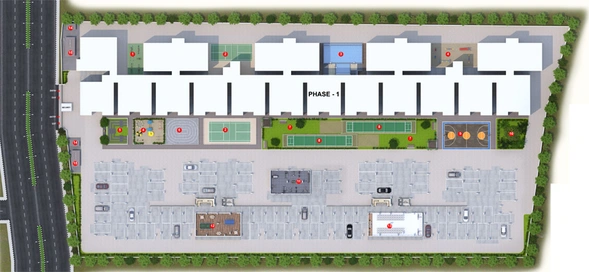 Master Plan of Bhavisha Meadows Phase 2 in Chandapura, Bangalore - Image 202896