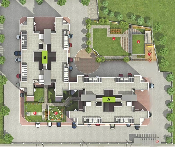 Master Plan of Sarthak Beaulieu in Pisoli, Pune - Image 202962