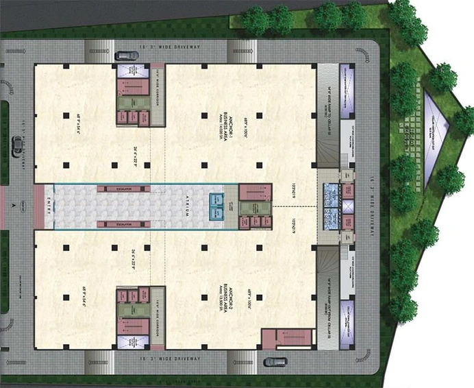 Master Plan of Namishree T19 Towers in Secunderabad, Hyderabad - Image 202986