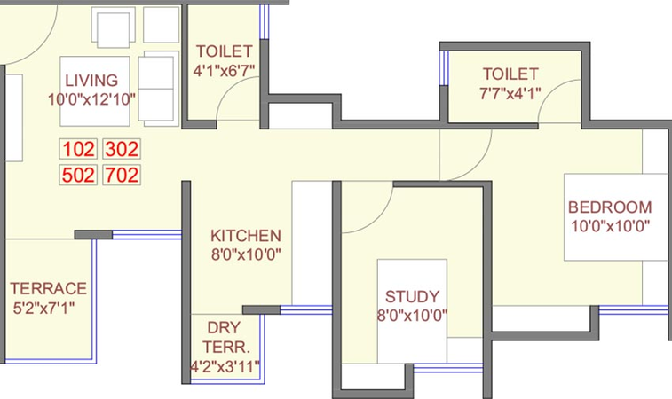 1.5 BHK Flat in Shreyas Happy Homes in Kapurhol, Pune - Image 826913