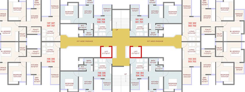 Floor Plan of Shreyas Happy Homes in Kapurhol, Pune - Image 203026