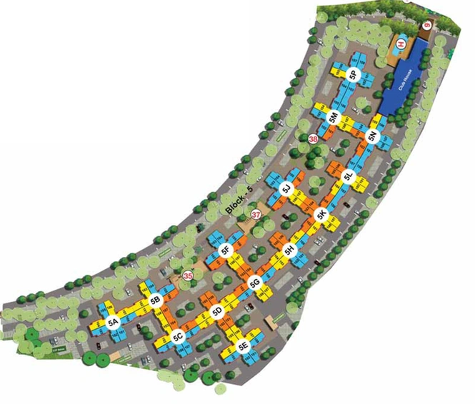 Master Plan of Provident Rays of Dawn in Mysore Road, Bangalore - Image 203032