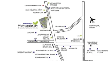 Location of Provident Welworth City - Image 203099