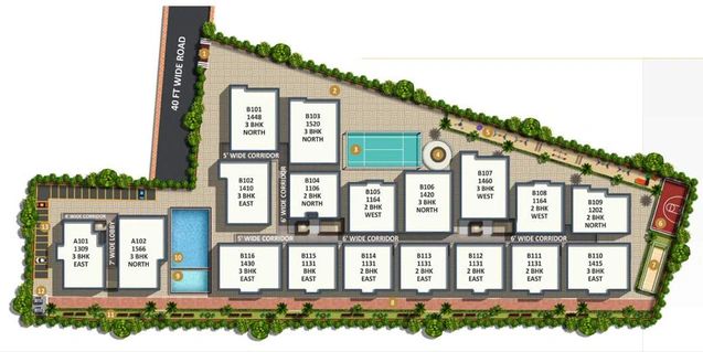 Master Plan of VG Boat Club in Bannerghatta, Bangalore - Image 203136