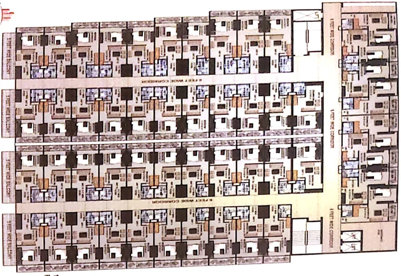 Floor Plan of Saraswati Smart Studio in Greater Noida West, Greater Noida - Image 203339