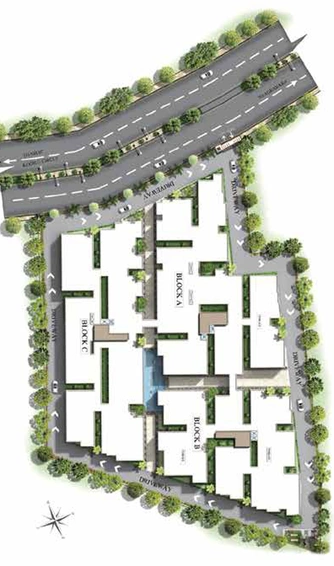 Master Plan of Mahaveer Cygnet in Kogilu, Bangalore - Image 203360