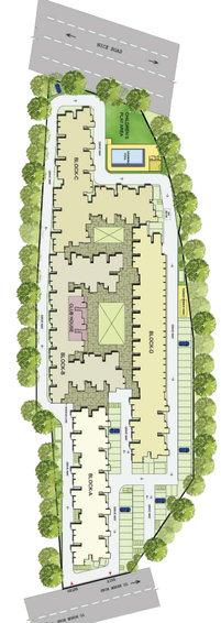 Master Plan of Mahaveer Turquoise in Bommanahalli, Bangalore - Image 203386