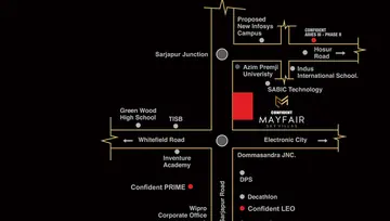 Location of Confident Mayfair - Image 203568