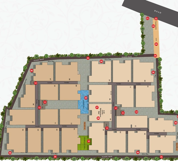 Master Plan of Samsiddhi Springs in Thubarahalli, Bangalore - Image 203566