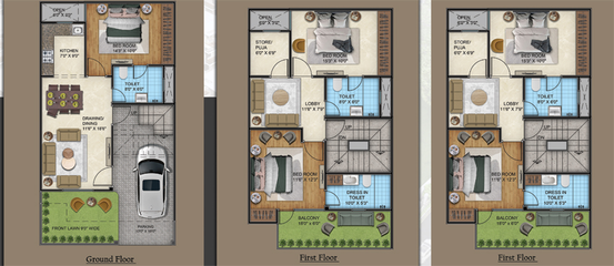 4 BHK House/Villa in Rexman Divine Villas in Sadullapur, Greater Noida - Image 827126