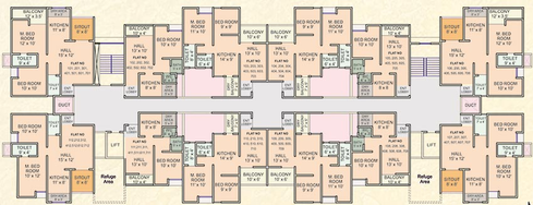Floor Plan of Amruta Vihar in Dhayari, Pune - Image 203601