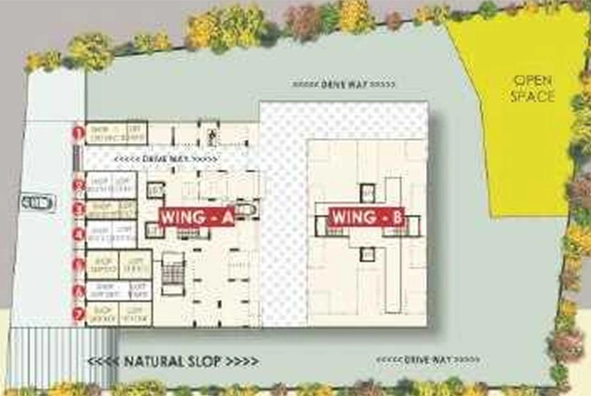 Master Plan of DS Green Hill in Katraj, Pune - Image 203616