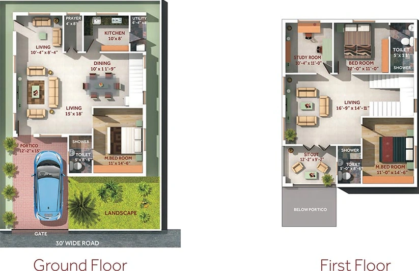 3 BHK House/Villa in AZ Shangrila Villas in Kompally, Hyderabad - Image 827144