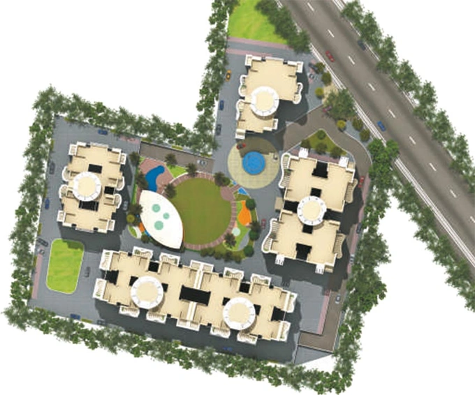 Master Plan of Nyati Windchimes in Mohammed Wadi, Pune - Image 203691