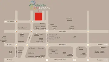 Location of Happy Celebrity Greens - Image 203808