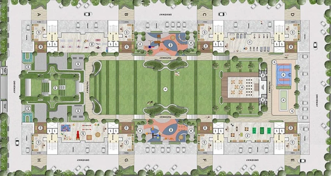 Master Plan of Pramukh Satva in Vesu, Surat - Image 203857