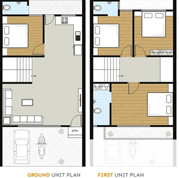4 BHK House/Villa in Santeria Marigold in Masma, Surat - Image 827200