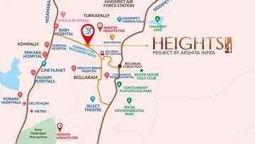 Location of Akshita Heights 4 - Image 203890