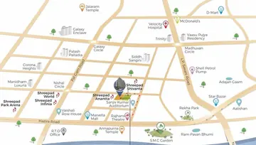 Location of Shreepad Vivanta - Image 203932