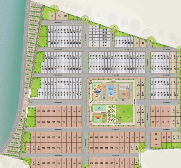 Master Plan of Raina The Augusta in Masma, Surat - Image 203954