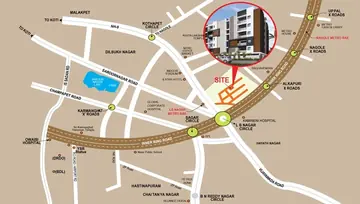 Location of Jubilee Lakshmi Nivas - Image 204018